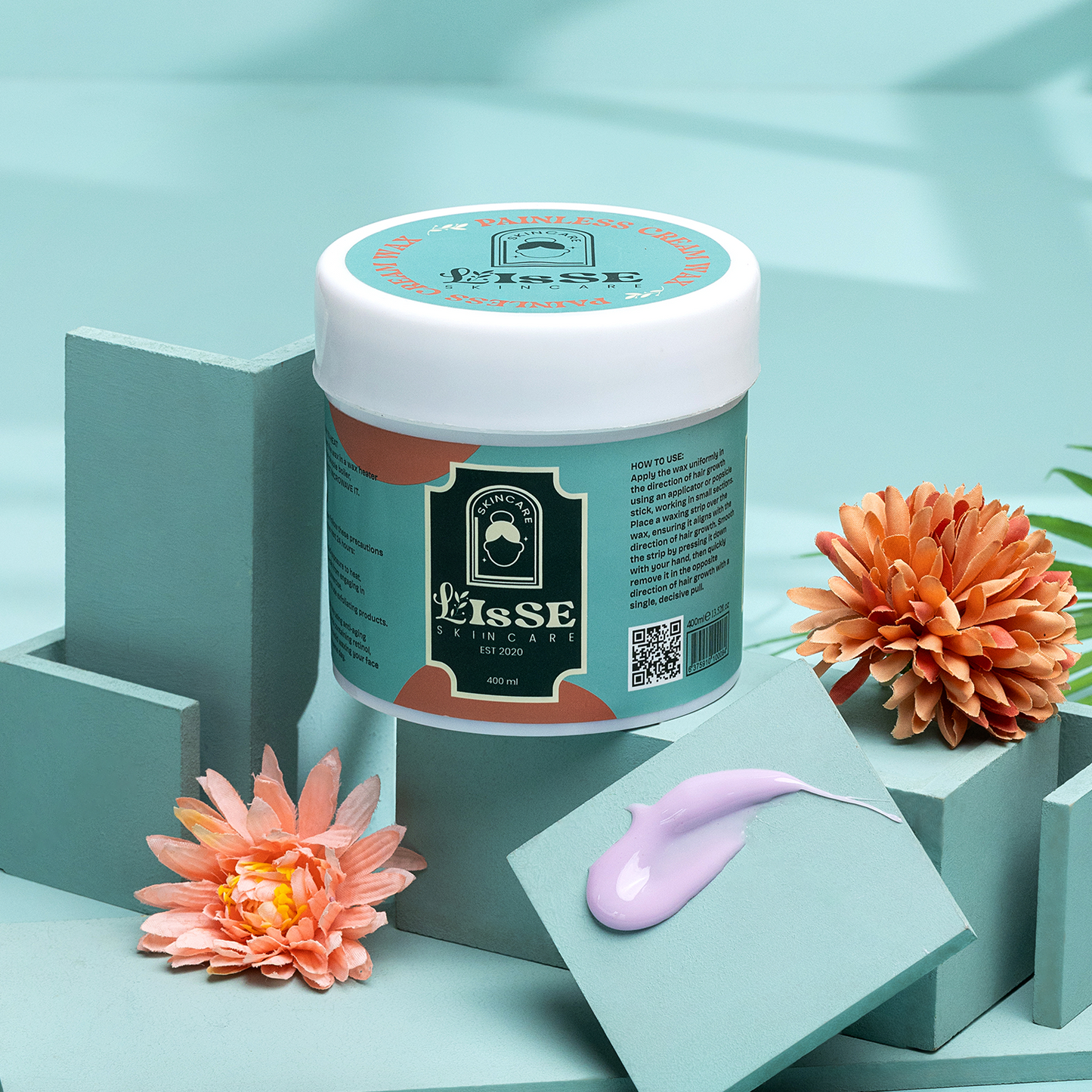 Lisse Painless Cream Wax Purple (400ml)