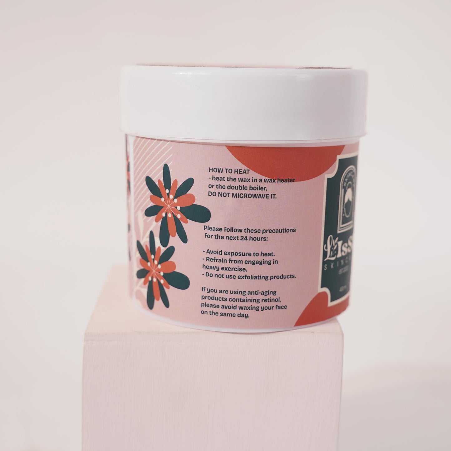 Lisse Painless Cream Wax Pink (400ml)